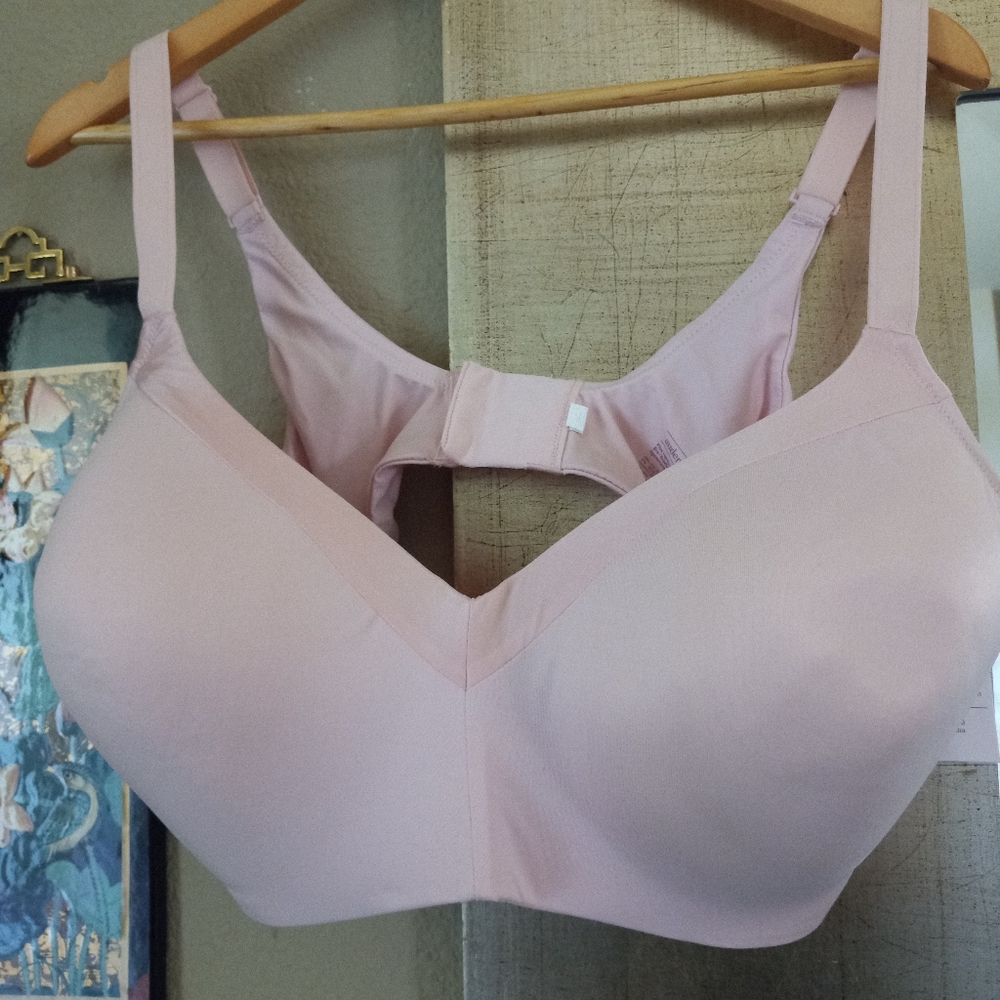 Auden Wireless Pink Bra 42DDD